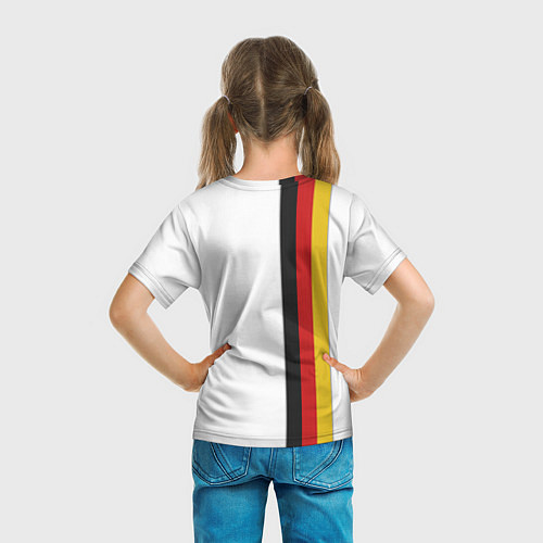 Детская футболка I Love Germany / 3D-принт – фото 6