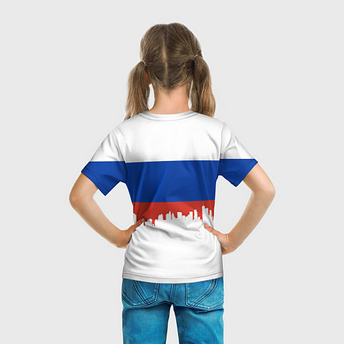 Детская футболка Dagestan: Russia / 3D-принт – фото 6