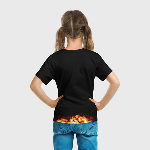 Детская футболка In Flames / 3D-принт – фото 6