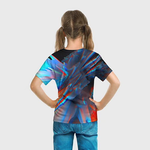 Детская футболка Muse: Colour Abstract / 3D-принт – фото 6