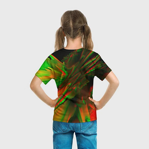 Детская футболка Muse: Colour Abstract / 3D-принт – фото 6