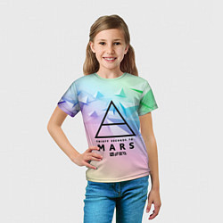 Футболка детская 30 Seconds to Mars, цвет: 3D-принт — фото 2