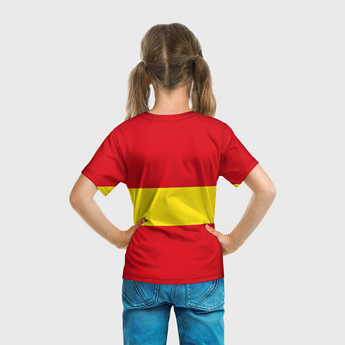 Детская футболка FC Man United: Red Style / 3D-принт – фото 6