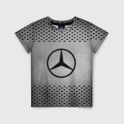 Футболка детская Mercedes-Benz: Hardened Steel, цвет: 3D-принт