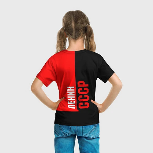 Детская футболка Хитрый Ленин / 3D-принт – фото 6