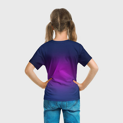 Детская футболка Digital Sunrise / 3D-принт – фото 6