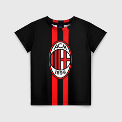 Футболка детская AC Milan 1899, цвет: 3D-принт