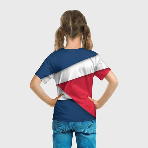 Детская футболка Washington Capitals / 3D-принт – фото 6