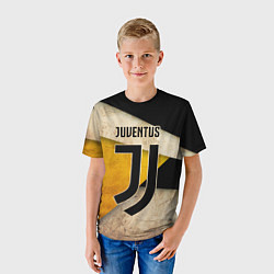 Футболка детская FC Juventus: Old Style, цвет: 3D-принт — фото 2