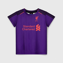 Футболка детская FC Liverpool: Salah Away 18/19, цвет: 3D-принт