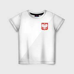 Футболка детская Poland Team: Home WC-2018, цвет: 3D-принт