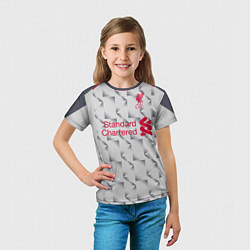 Футболка детская FC Liverpool: Salah Alt 18/19, цвет: 3D-принт — фото 2
