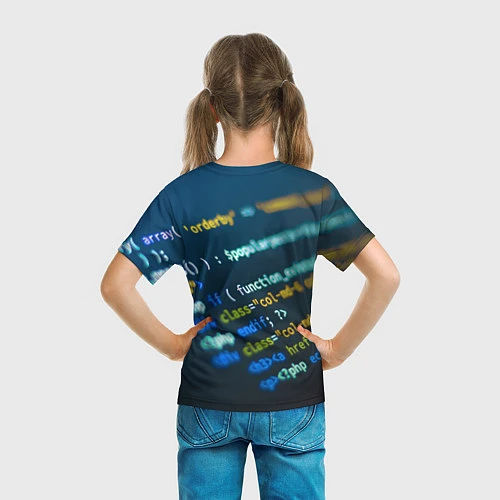 Детская футболка Programming Collection / 3D-принт – фото 6