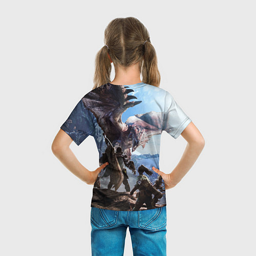 Детская футболка Monster Hunter: World / 3D-принт – фото 6