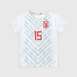 Футболка детская Ramos Away WC 2018, цвет: 3D-принт