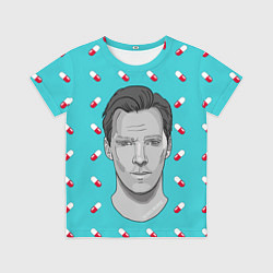 Футболка детская Patrick & Pills, цвет: 3D-принт