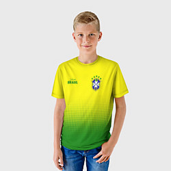 Футболка детская CBF Brasil, цвет: 3D-принт — фото 2