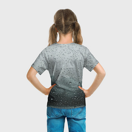 Детская футболка The Rain / 3D-принт – фото 6