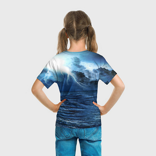 Детская футболка God of War: Sea ​​rage / 3D-принт – фото 6
