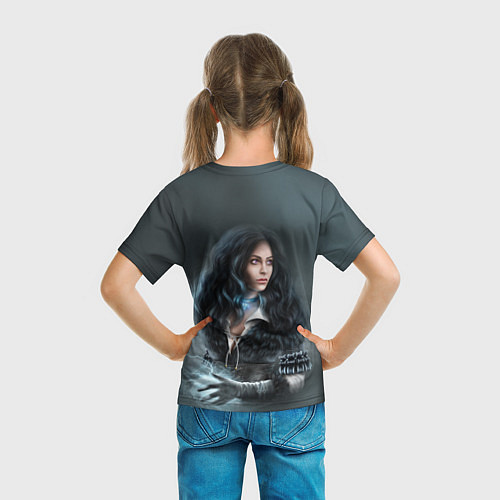 Детская футболка The Witcher 3: Magical Woman / 3D-принт – фото 6