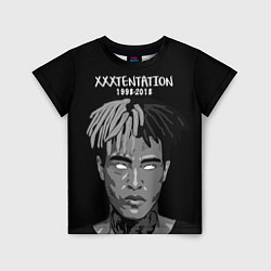 Футболка детская XXXTentacion: 1998-2018, цвет: 3D-принт