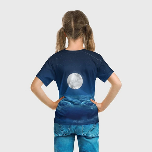 Детская футболка XXXTentacion: Moon Angel / 3D-принт – фото 6