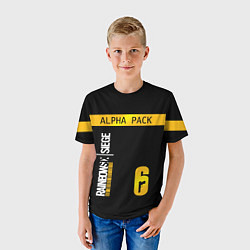 Футболка детская Rainbow Six Siege: Alpha Pack, цвет: 3D-принт — фото 2