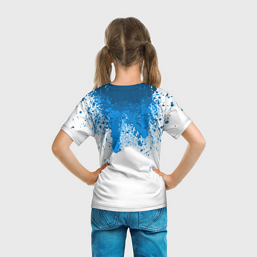 Детская футболка Android Blood: White / 3D-принт – фото 6