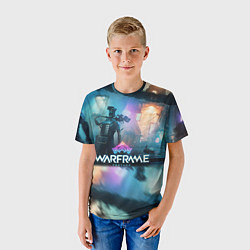 Футболка детская WARFRAME FORTUNA, цвет: 3D-принт — фото 2
