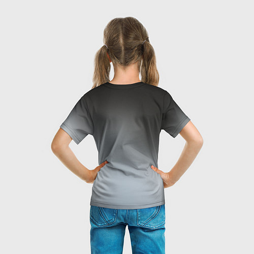Детская футболка Marshmallow DJ / 3D-принт – фото 6