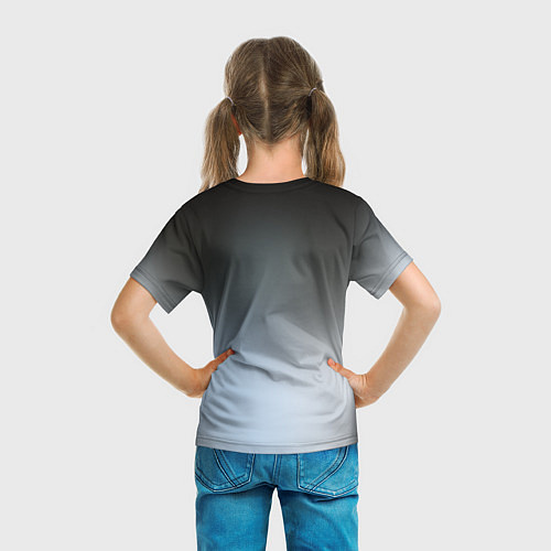 Детская футболка Marshmallow Electronic / 3D-принт – фото 6