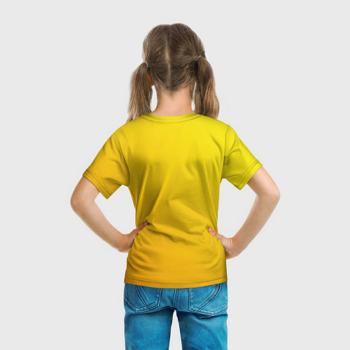 Детская футболка Yanix: Yellow Mood / 3D-принт – фото 6