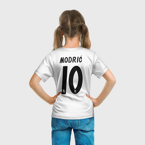 Детская футболка Modric home 18-19 / 3D-принт – фото 6