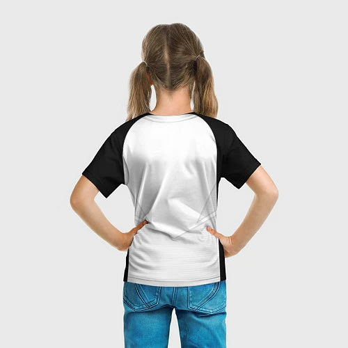 Детская футболка JUVENTUS SPORT / 3D-принт – фото 6