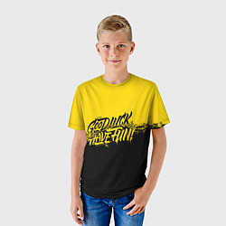 Футболка детская GLHF: Yellow Style, цвет: 3D-принт — фото 2