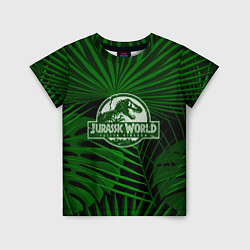 Футболка детская Jurassic World: Green Tropic, цвет: 3D-принт