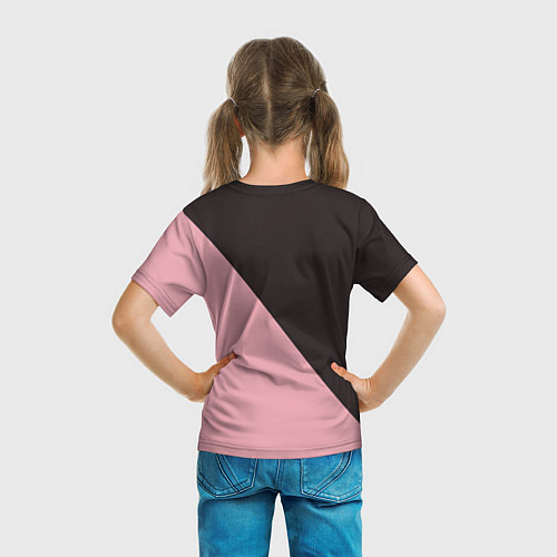 Детская футболка MONOKUMA X MONOMI / 3D-принт – фото 6