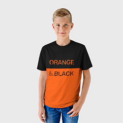 Футболка детская Orange Is the New Black, цвет: 3D-принт — фото 2
