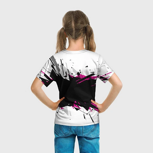 Детская футболка Metro: Exodus Purple / 3D-принт – фото 6