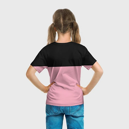 Детская футболка Black Pink: In Your Area / 3D-принт – фото 6