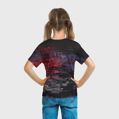 Детская футболка Cyberpunk 2077: Techno Style / 3D-принт – фото 6