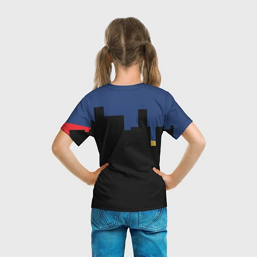 Детская футболка FaZe Clan: Night City / 3D-принт – фото 6