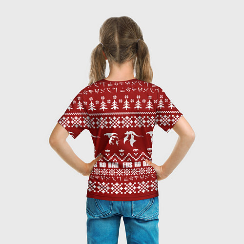 Детская футболка Winter TES / 3D-принт – фото 6
