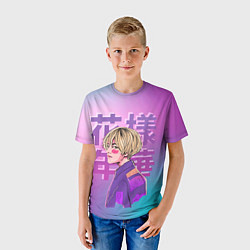 Футболка детская Taehyung BTS, цвет: 3D-принт — фото 2