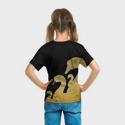 Детская футболка GUSSI: Gold Edition / 3D-принт – фото 6