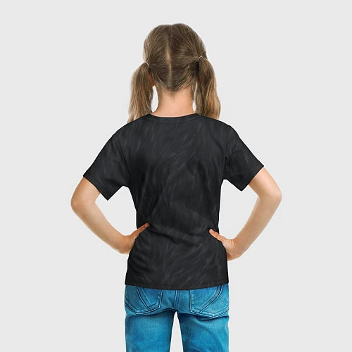 Детская футболка Лев с молнией / 3D-принт – фото 6