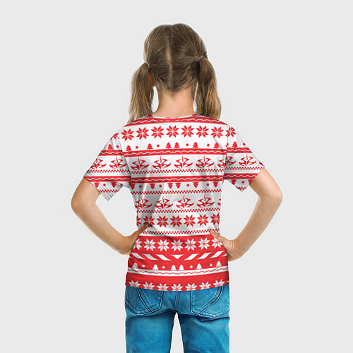 Детская футболка Hitman: NY Pattern / 3D-принт – фото 6
