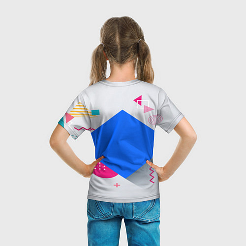 Детская футболка BTS Geometry / 3D-принт – фото 6