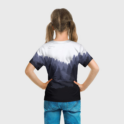 Детская футболка Fortnite: Dark Forest / 3D-принт – фото 6