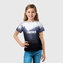 Футболка детская Fortnite: Dark Forest, цвет: 3D-принт — фото 2